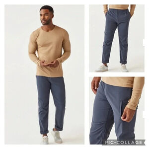 Oliver’s Apparel Compass Jogger Pants Men’s size XL Slate Blue